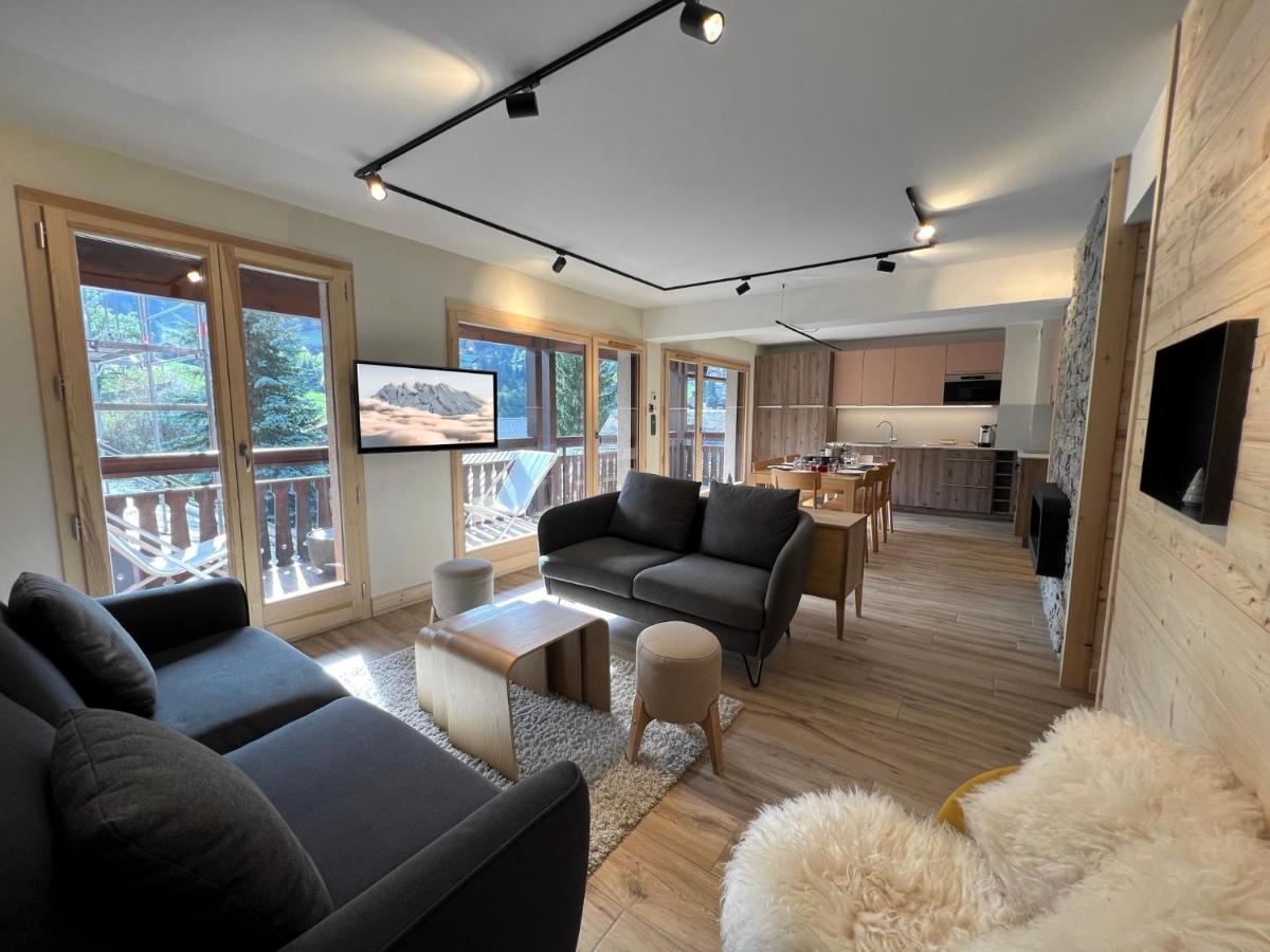 Ours Polaire Bel Appartement Village Et Pistes Ла-Клюсаз Экстерьер фото