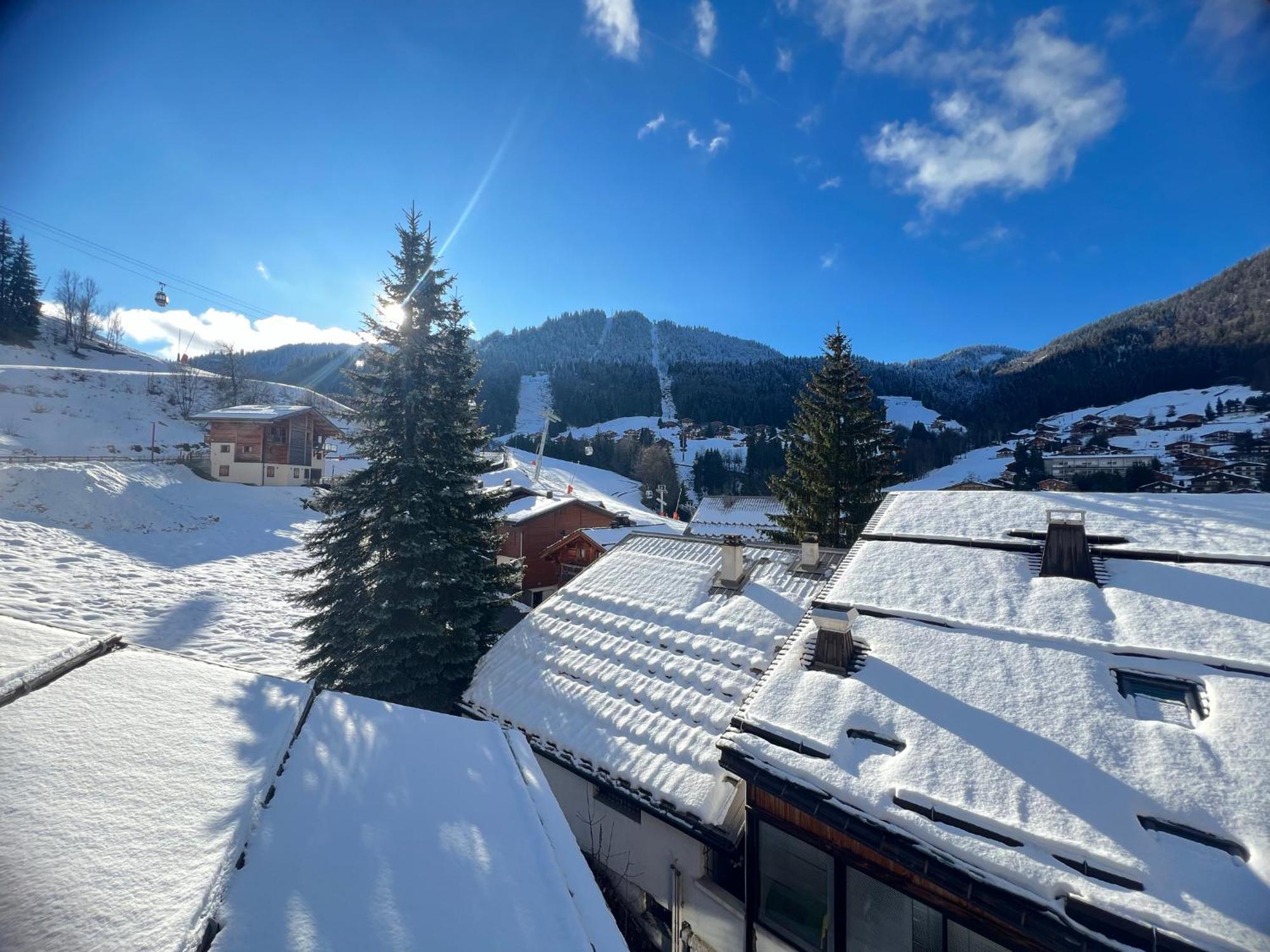 Ours Polaire Bel Appartement Village Et Pistes Ла-Клюсаз Экстерьер фото