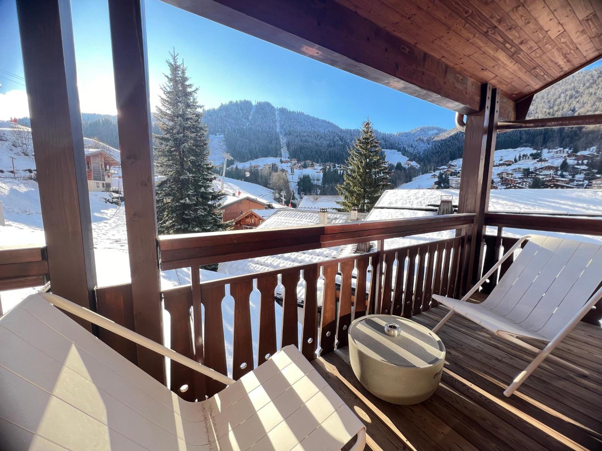 Ours Polaire Bel Appartement Village Et Pistes Ла-Клюсаз Экстерьер фото